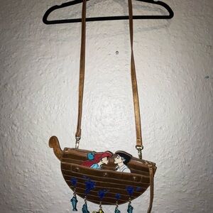 Disney- Danielle Nicole The Little Mermaid Zippered Purse.